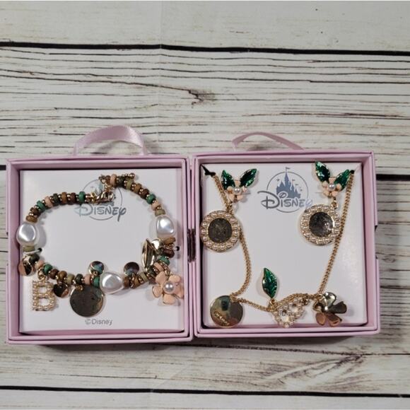 Bambi whole jewelry set earrings, necklaceAnd bracelet. - Picture 1 of 3